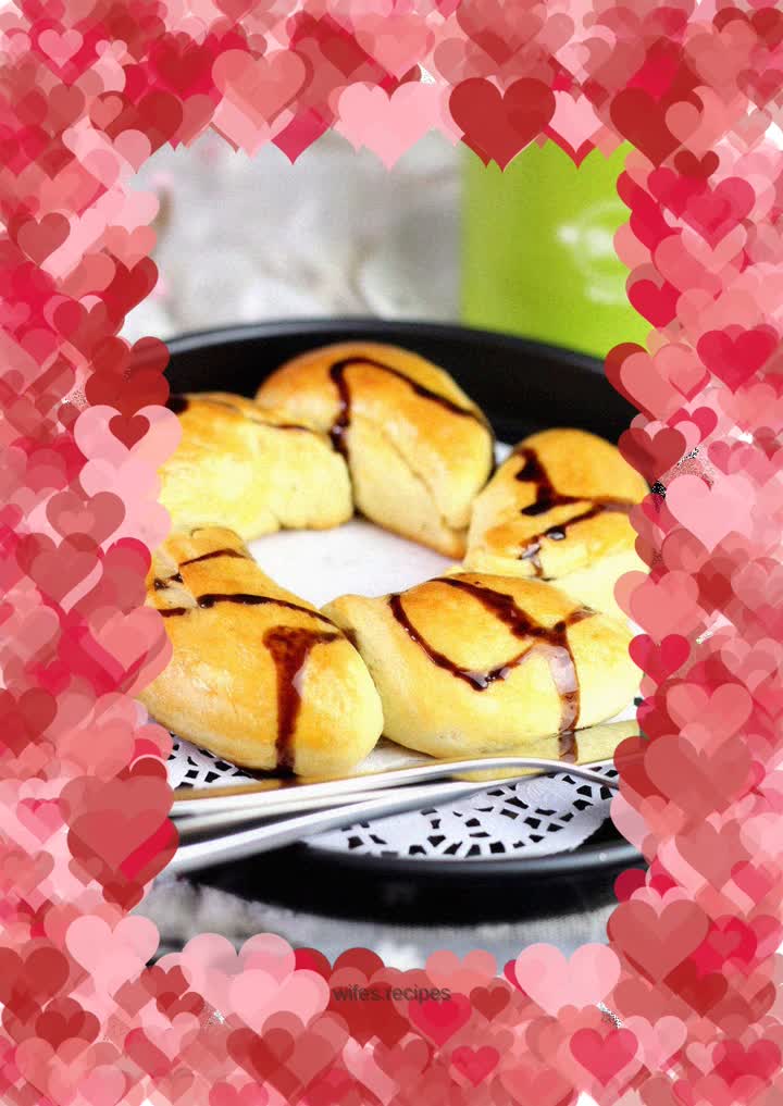 Light butter garland bread