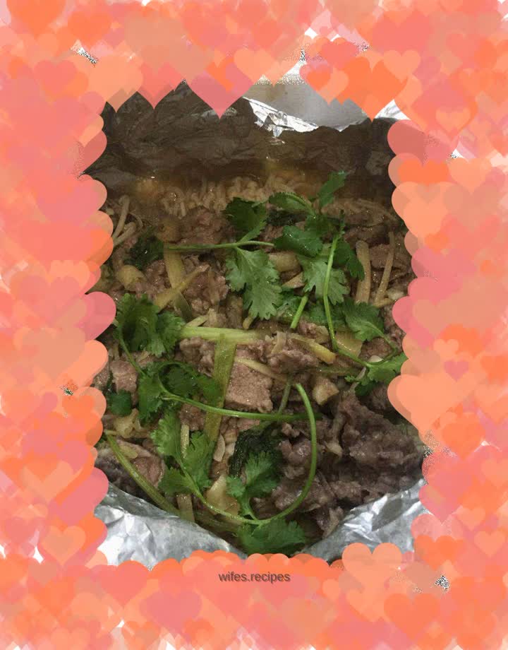 Tinfoil beef