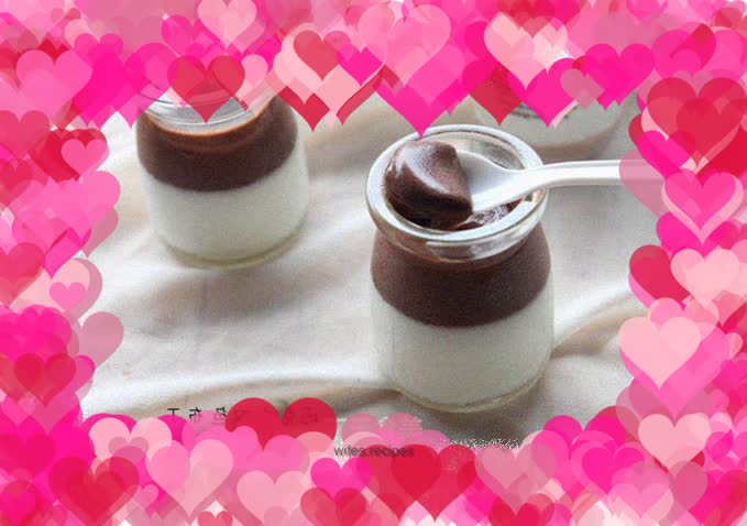 Milk chocolate pudding