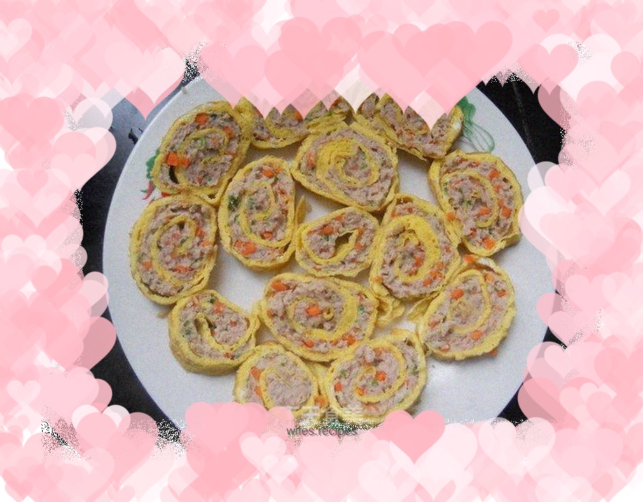 Summer food - egg rolls