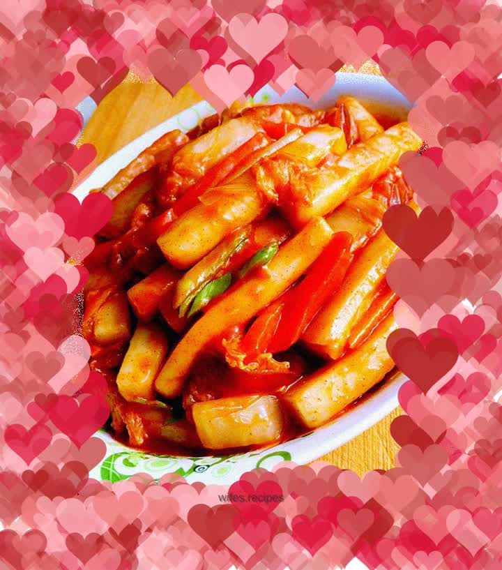 Korean Spicy Rice Cake