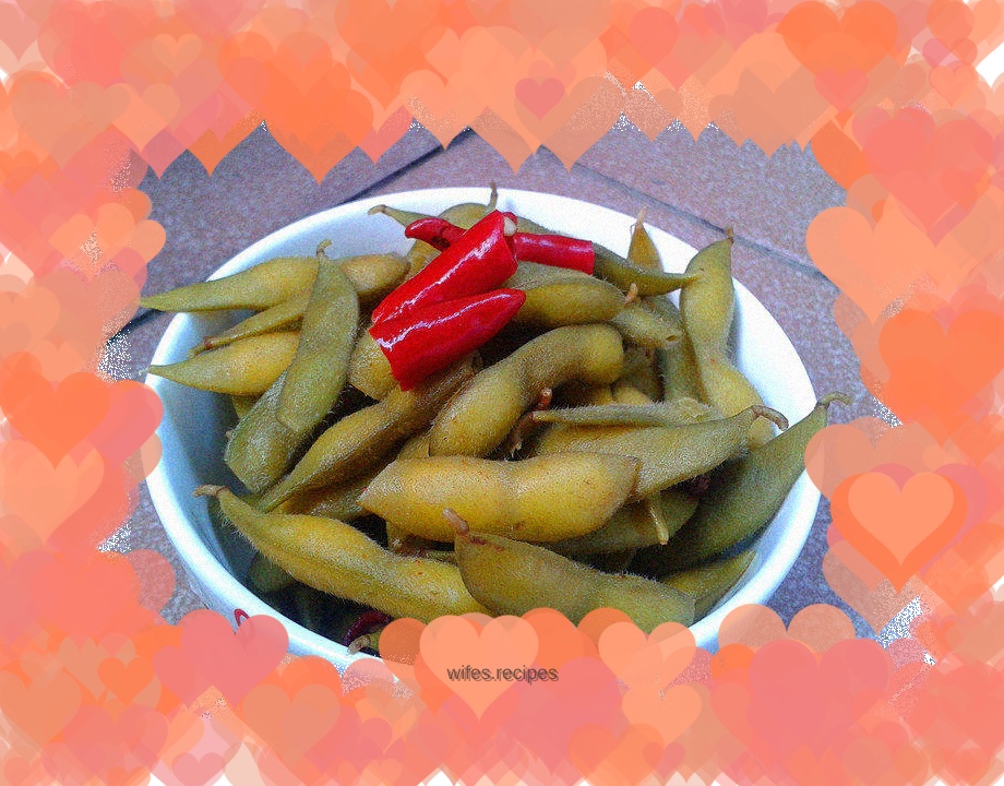 Spiced Salted Edamame