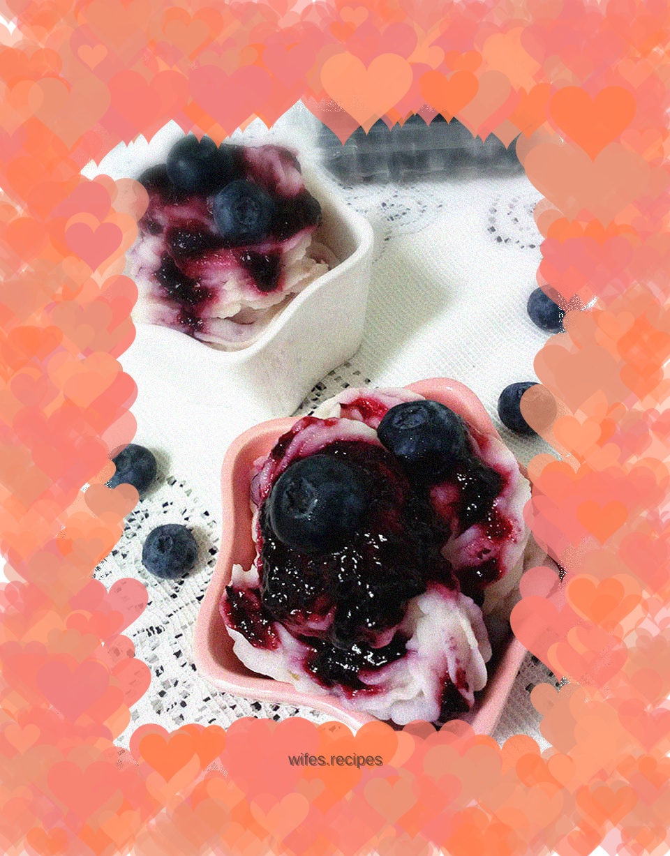 Blueberry Yam Puree
