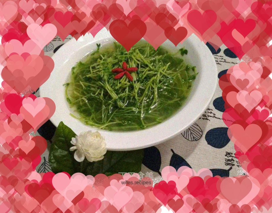 Qingqing bean sprout soup