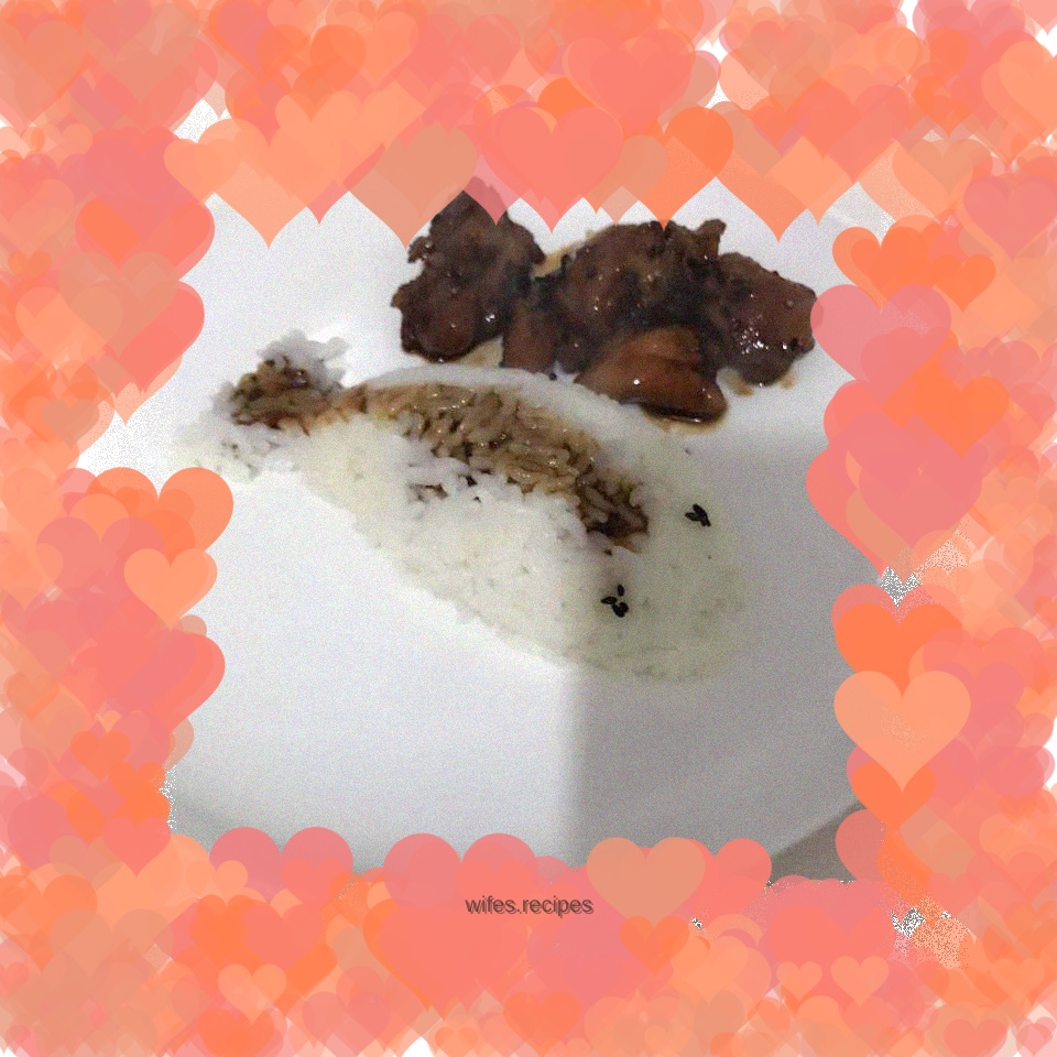 Teriyaki Chicken Leg Rice