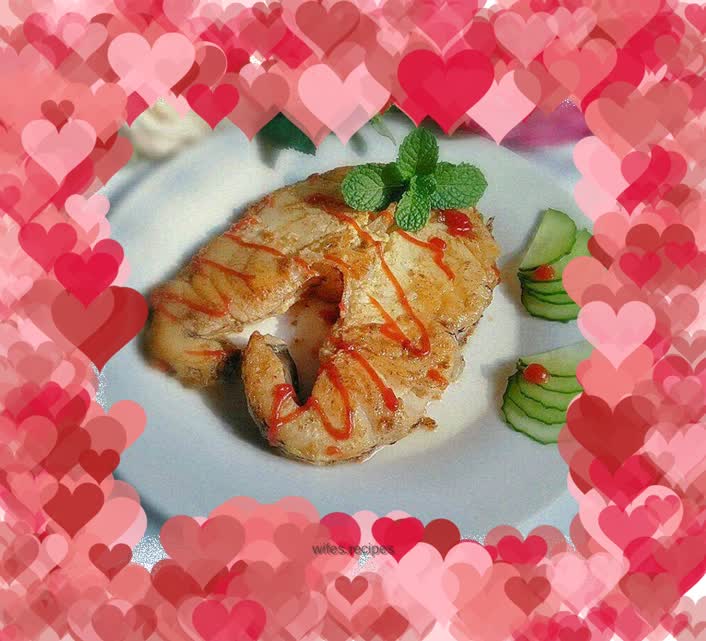 Pan-fried cod with lemon