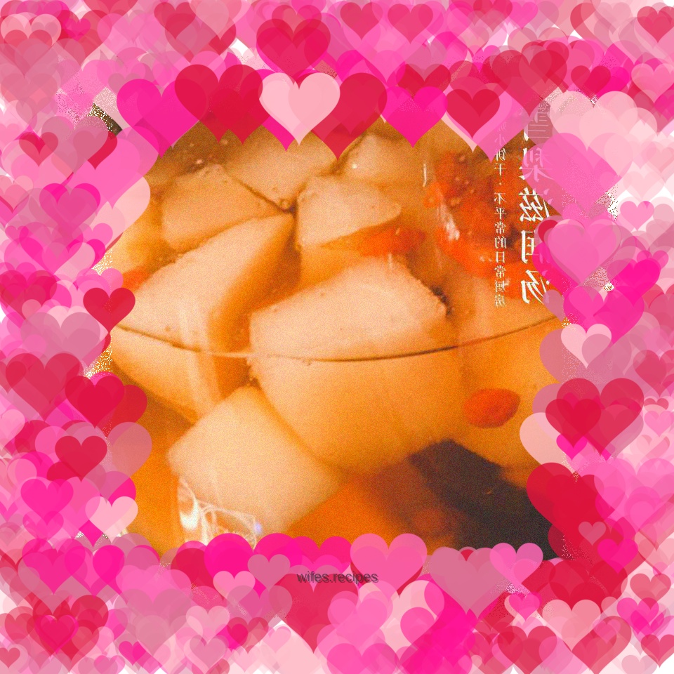 Snow pear nourishing soup