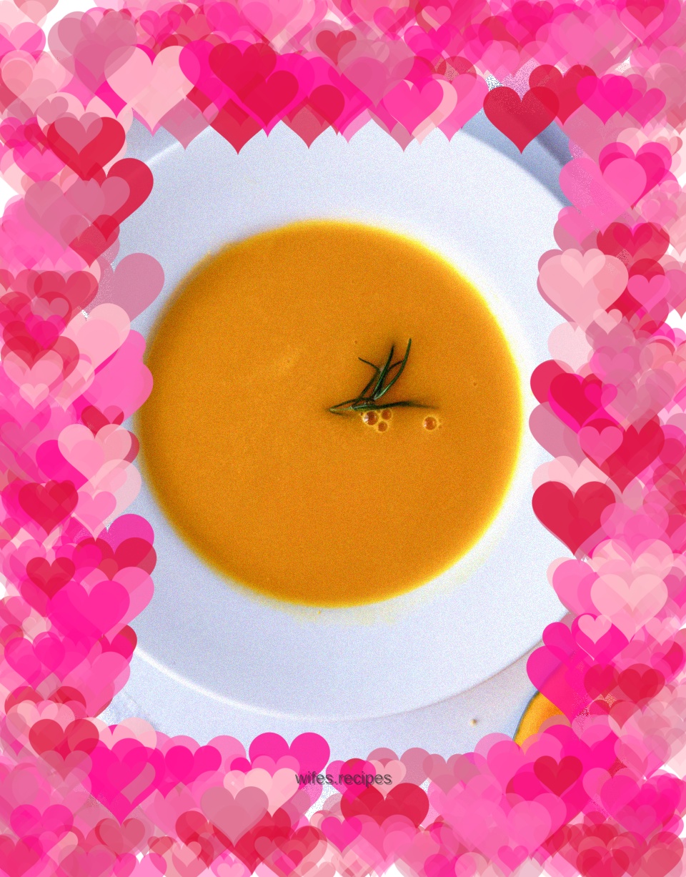 Smooth and delicate pumpkin millet paste