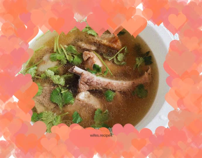 Braised Pork Ribs Soup