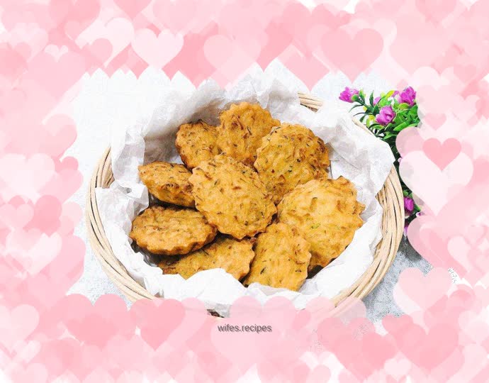 Pumpkin shredded oil dumplings