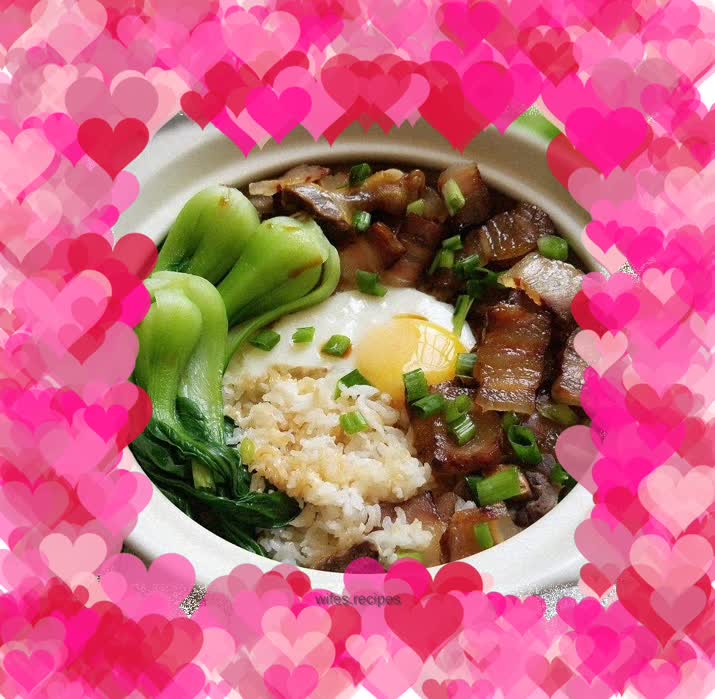 Cured Meat Claypot Rice