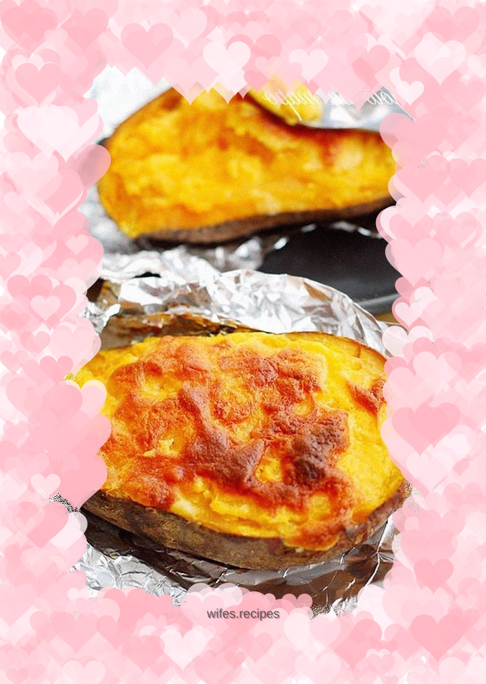 The petty bourgeoisie way to eat sweet potatoes---Cheese Baked Sweet Potatoes