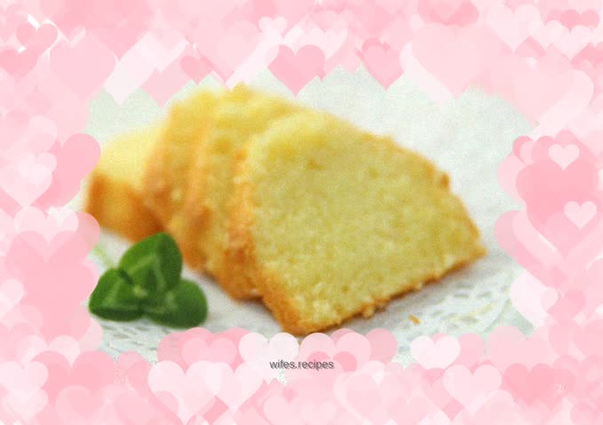 [Tomato Recipe] Pound Cake—the classic among classics, the oldest among veterans!
