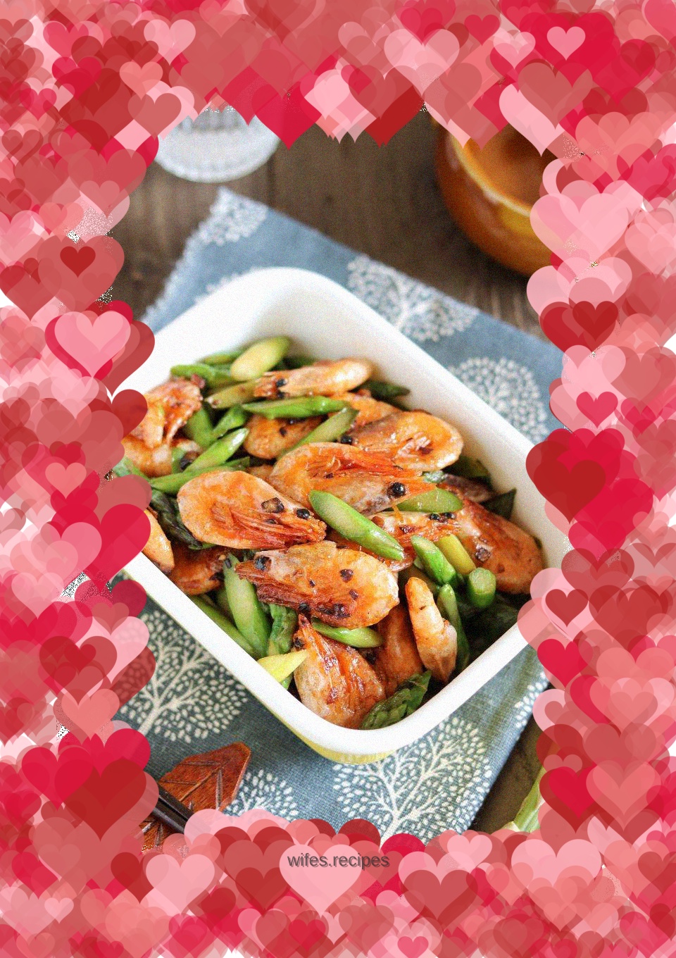 Arctic Shrimp with Garlic Asparagus