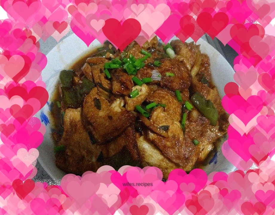 Green onion tofu