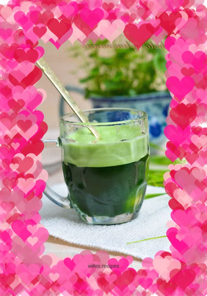 Wheatgrass juice