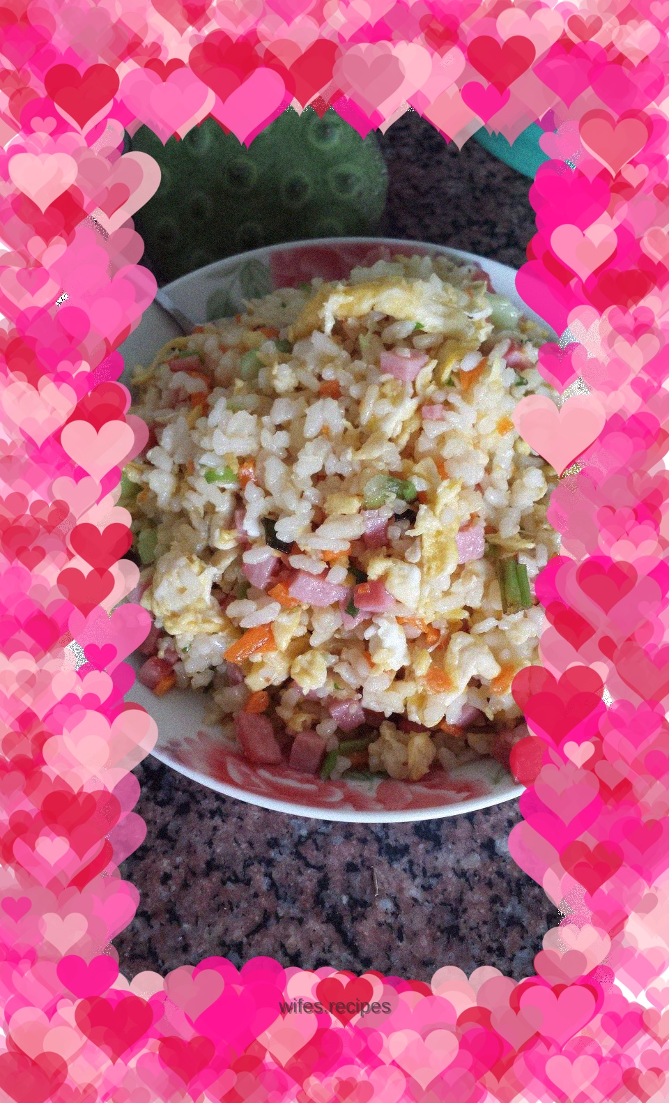 Delicious egg fried rice