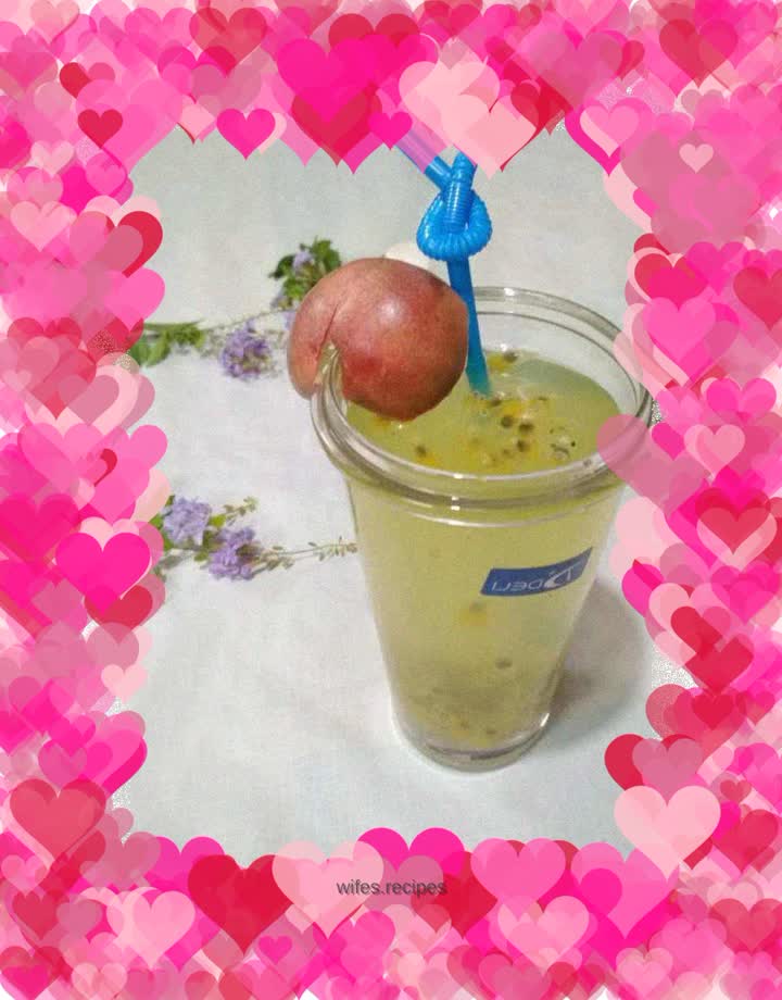 Pearl Passion Fruit Golden Drink