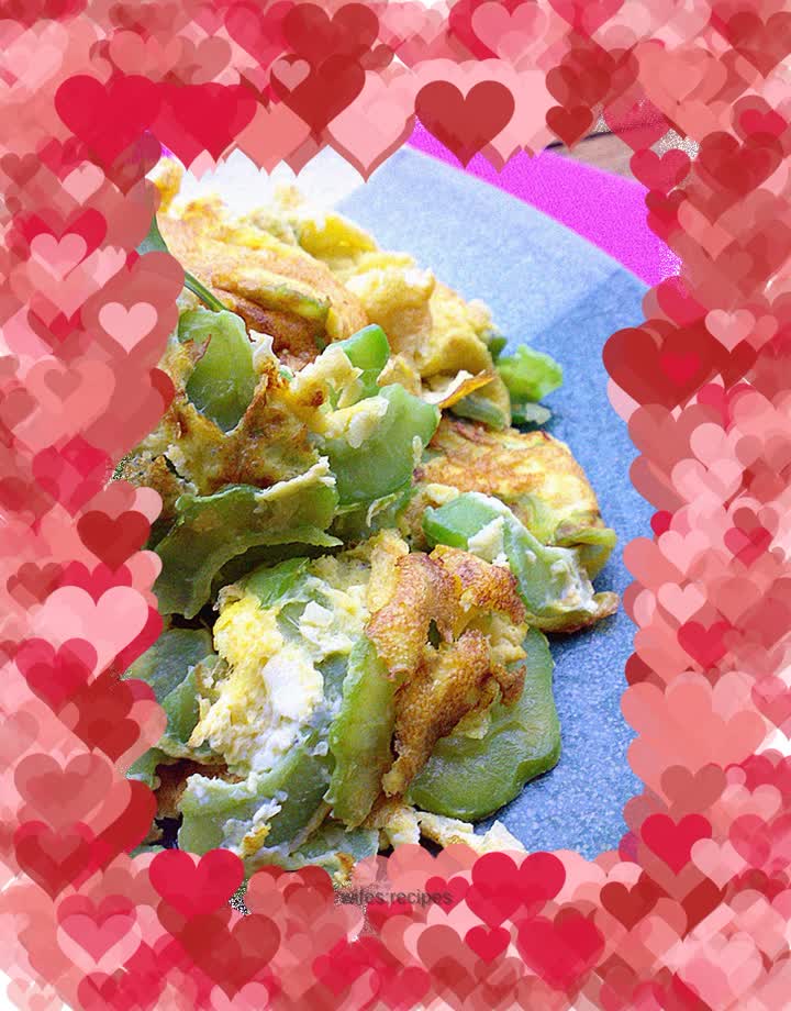 Bitter Melon Scrambled Eggs