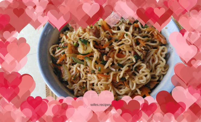 Meal for one ~ Fried noodles