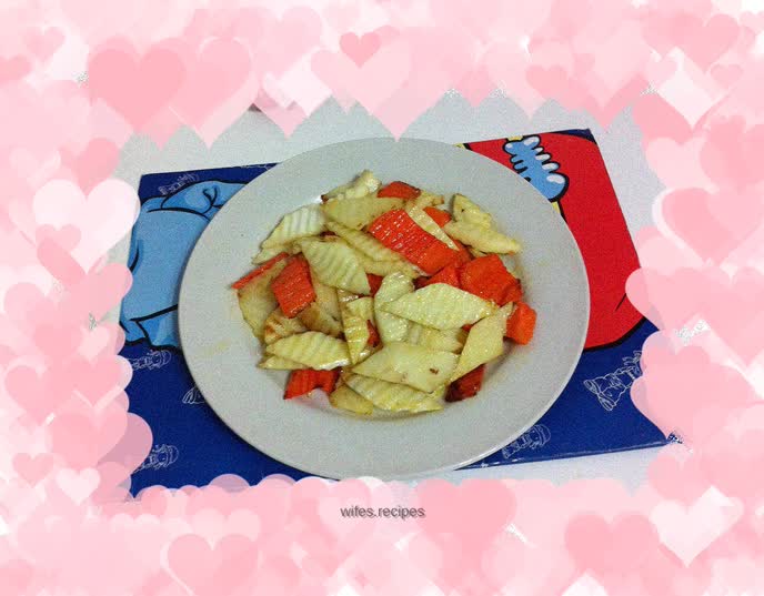 Stir-fried yam