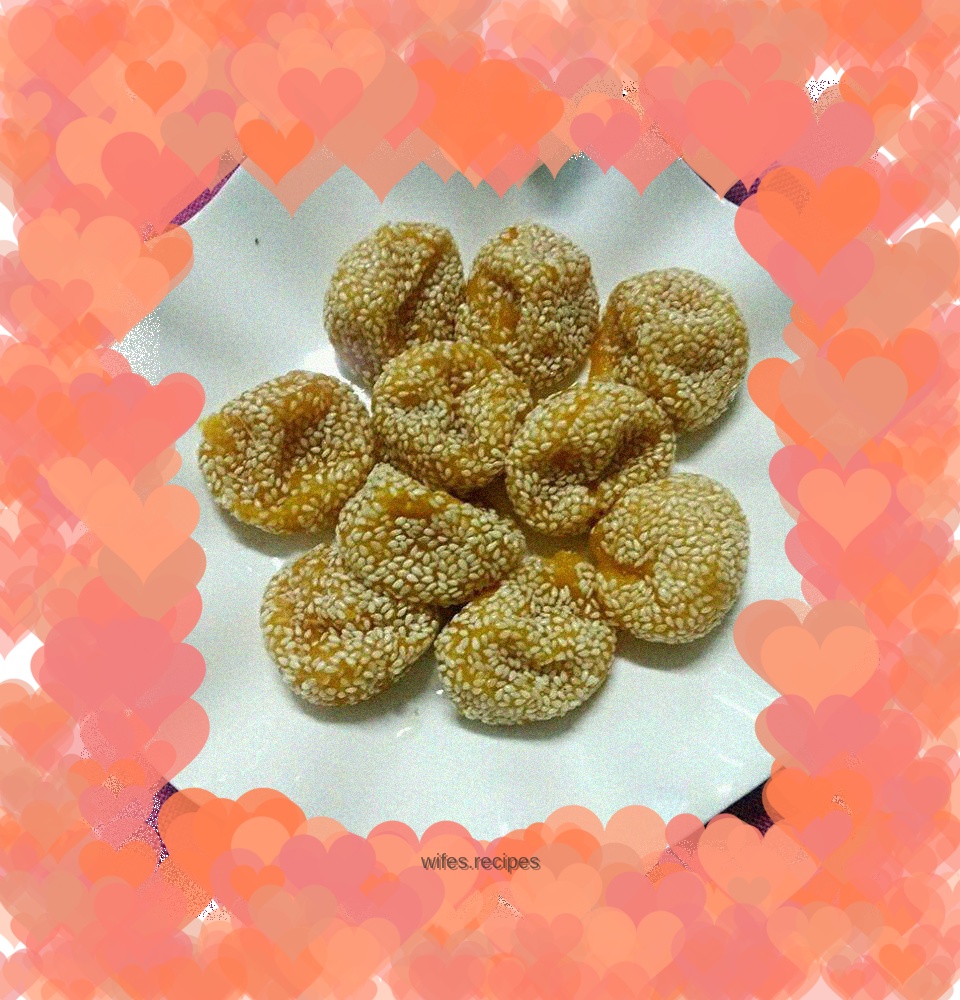 Sweet Potato Sesame Balls
