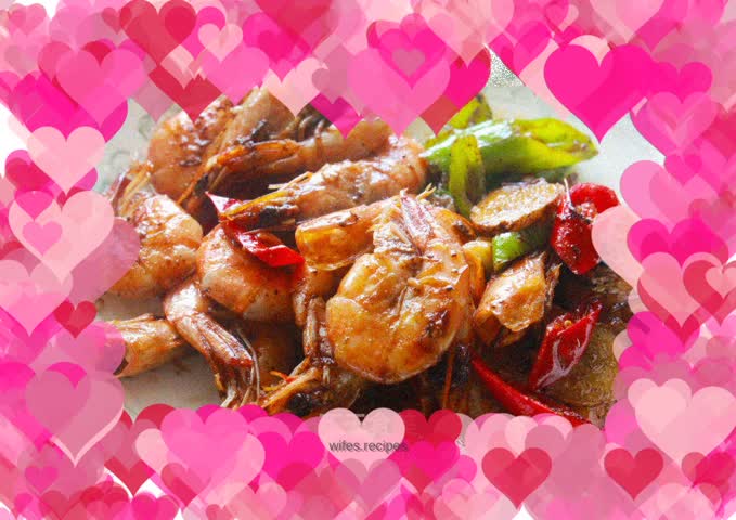 Salt and pepper spicy shrimp