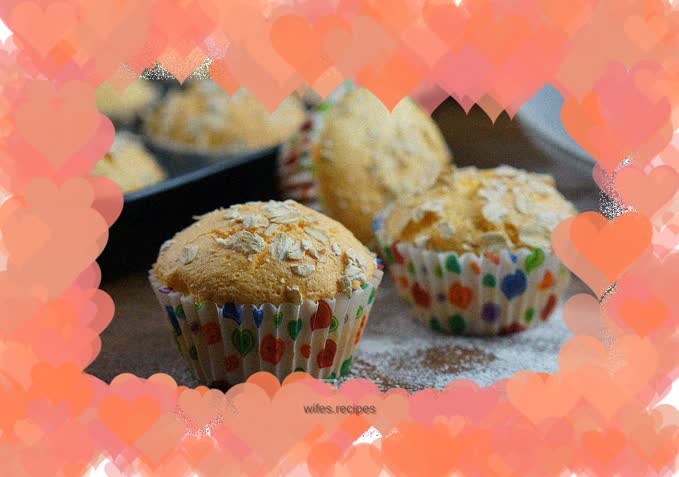 Oatmeal oil-free cake