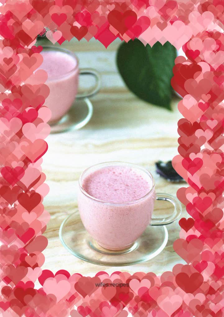 Strawberry Egg Milk