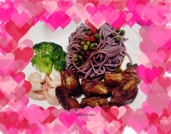 Pork cartilage noodles