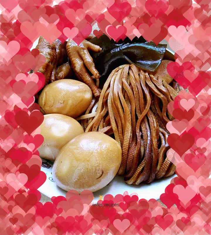 Home-cooked braised vegetables