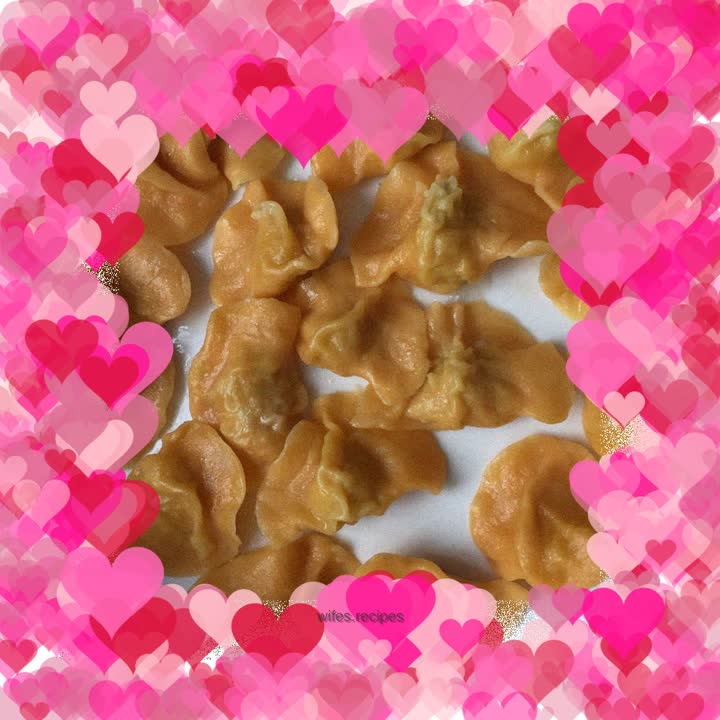 Mini carrot dumplings
