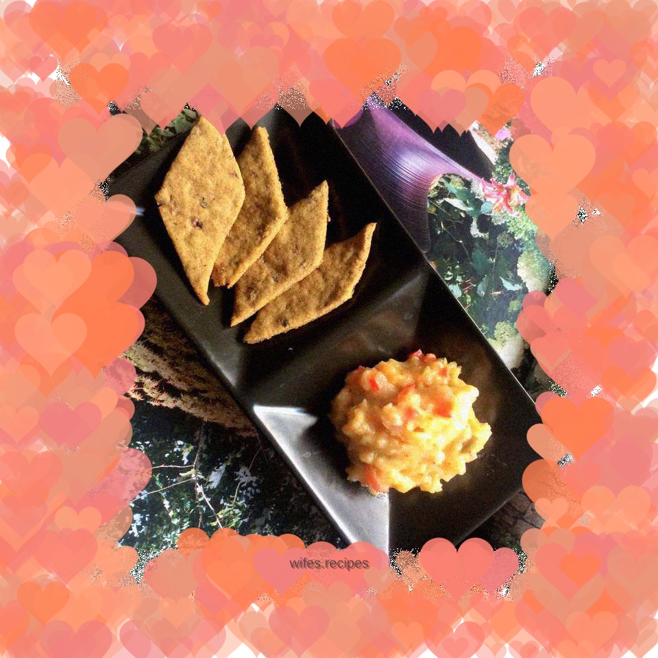 Eyebrow beans and multi-grain biscuits