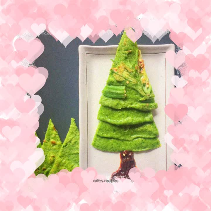 Broccoli and Spinach Omelette