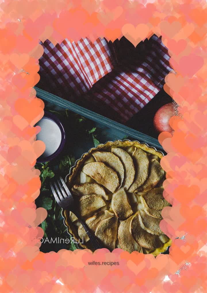 How to make American apple pie (apple tart)