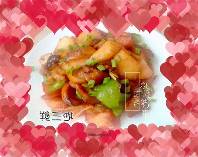 Fresh ground vegetables