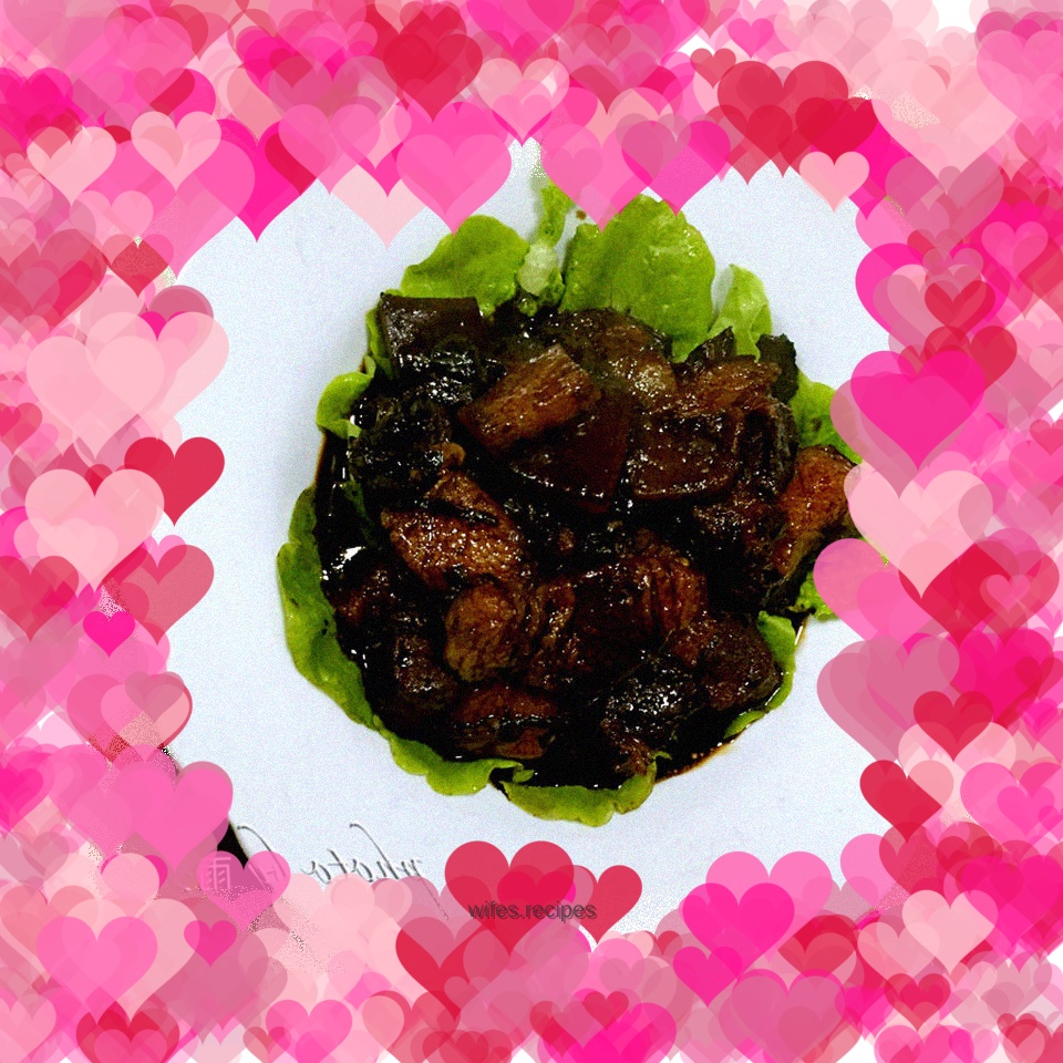 Homemade braised pork