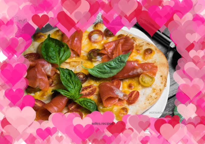 Teach you step by step how to make smoked salmon pizza - Smoked Salmon Pizza