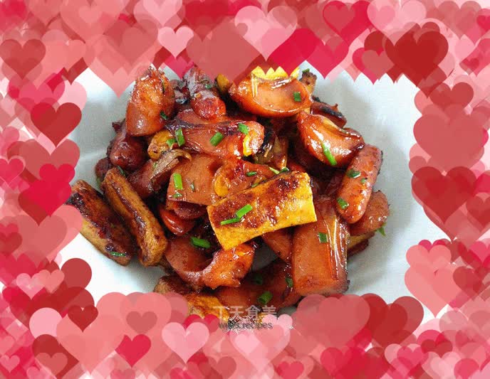 Simple, convenient and delicious hot pot ingredients (fish, tofu, sausage, etc.)