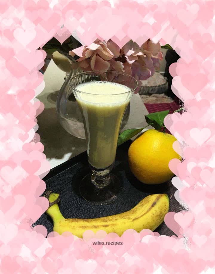 Banana milkshake
