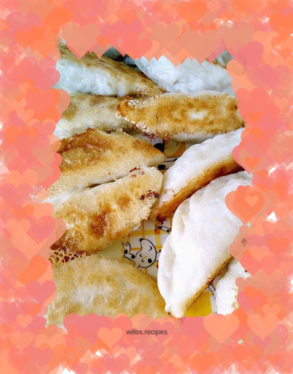 Home-style pot stickers------cow bean and chicken stuffing