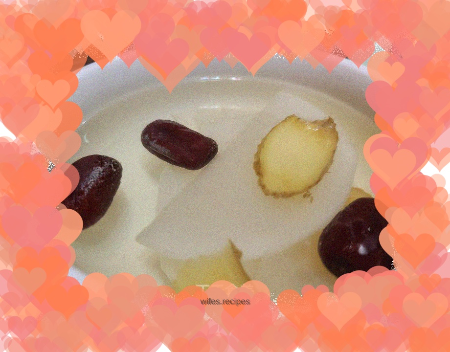 White radish and ginger soup