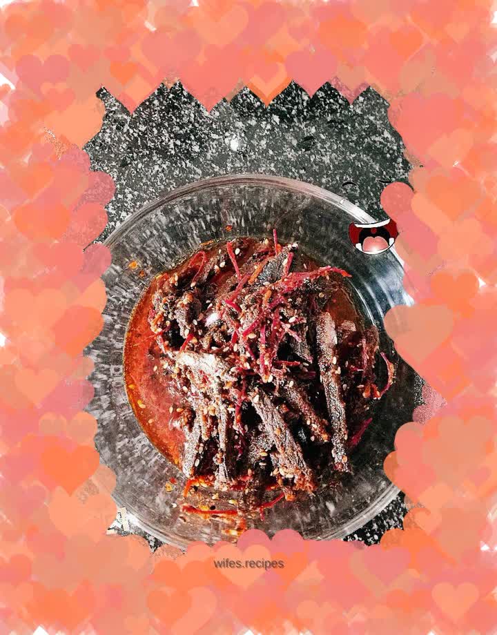 Spicy beef jerky