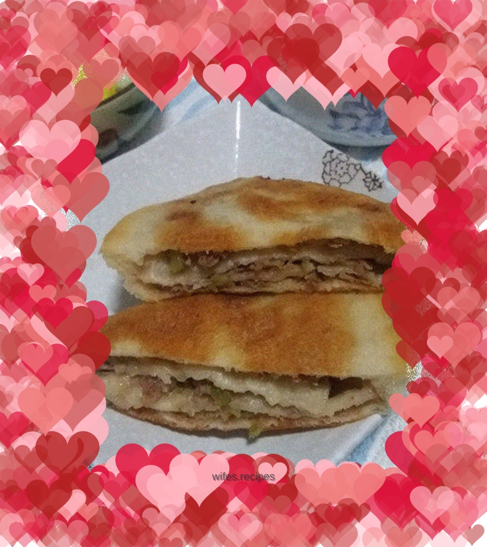 Beef and celery puff pastry