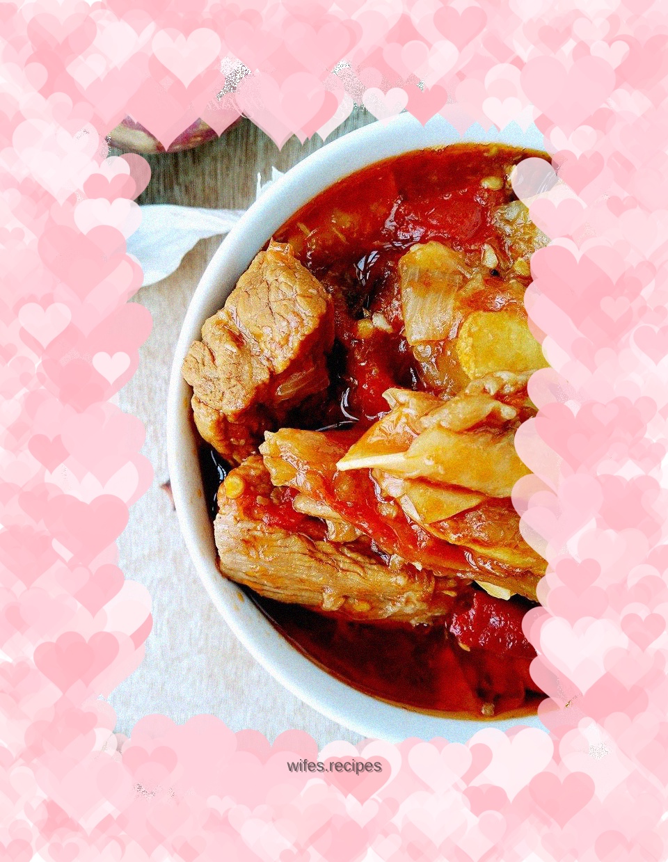 Beef Brisket Stewed with Tomatoes