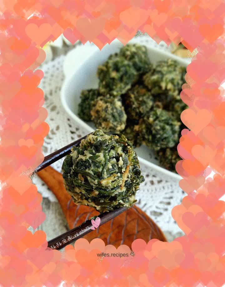 Shepherd's Purse Meatballs