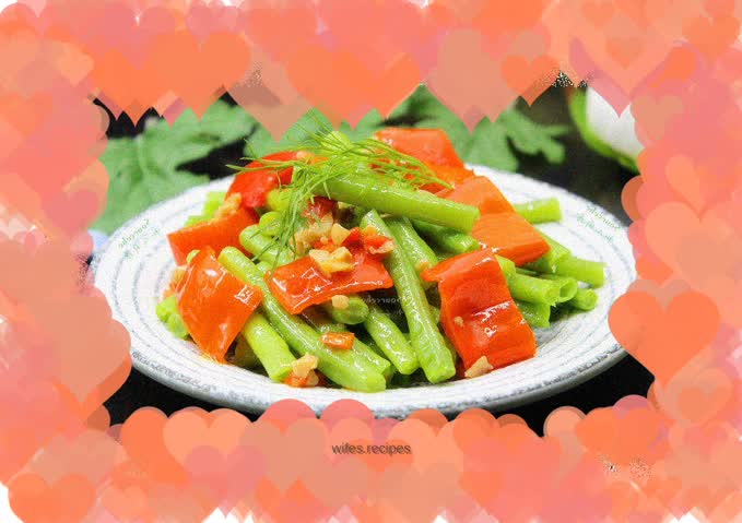 Hot and sour cold beans