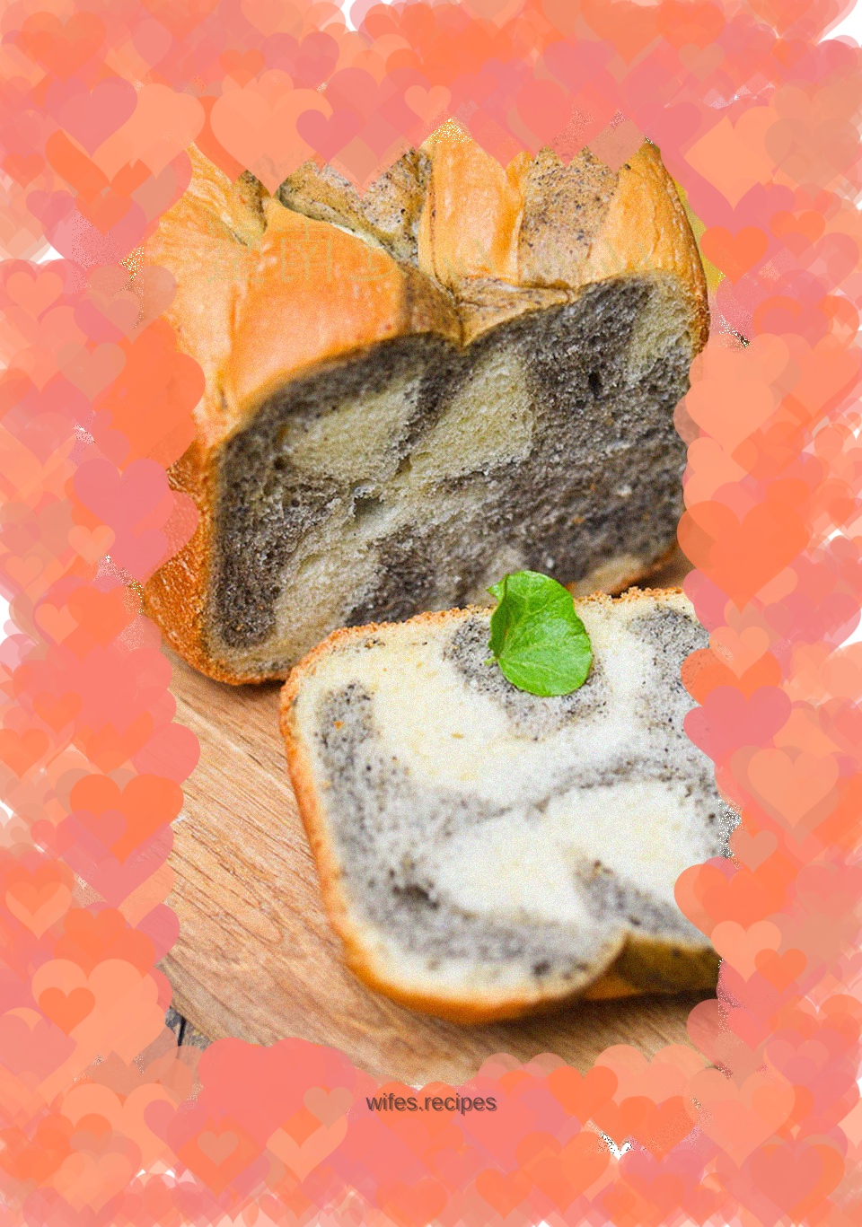 Black sesame toast