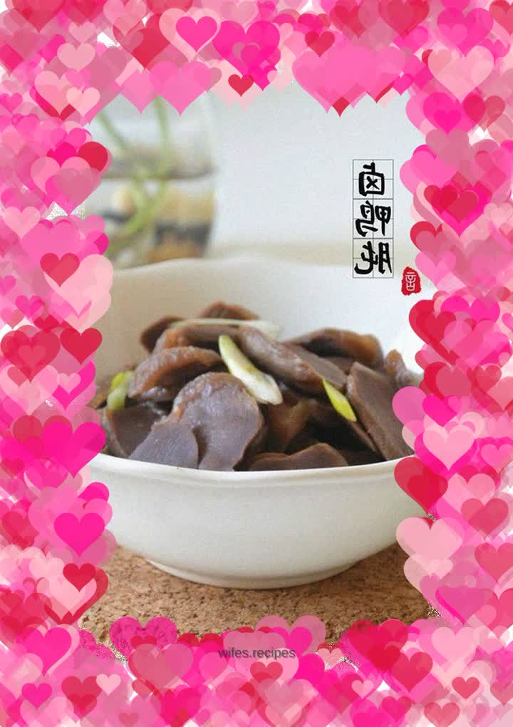 Braised duck gizzards