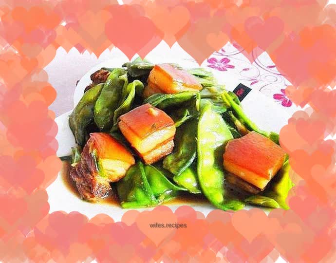 Braised Pork and Braised Lentils